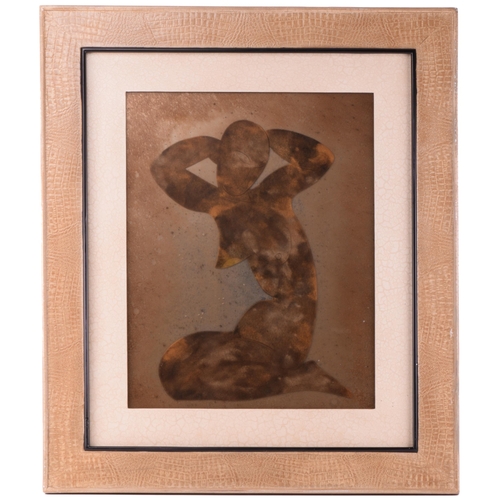 1229 - Lam Lee (20th century), pair of female nudes, prints, 58 cm x 45 cm, in heavy wood-backed frames. Ge... 