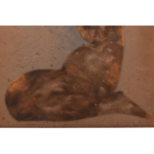 1229 - Lam Lee (20th century), pair of female nudes, prints, 58 cm x 45 cm, in heavy wood-backed frames. Ge... 