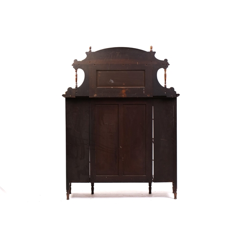 1242 - Henry Ogden, Manchester (fl.1862-1882); An Aesthetic Movement American walnut chiffonier probably to... 