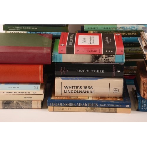 1257 - Large assortment of books related to Lincolnshire history, folklore and culture. 63 books in total. ... 