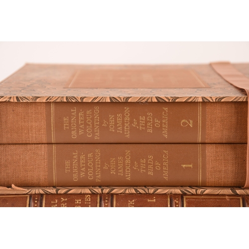 1258 - Three sets of books comprising John James Audubon The Birds Of America, Prohawk The Natural History ... 