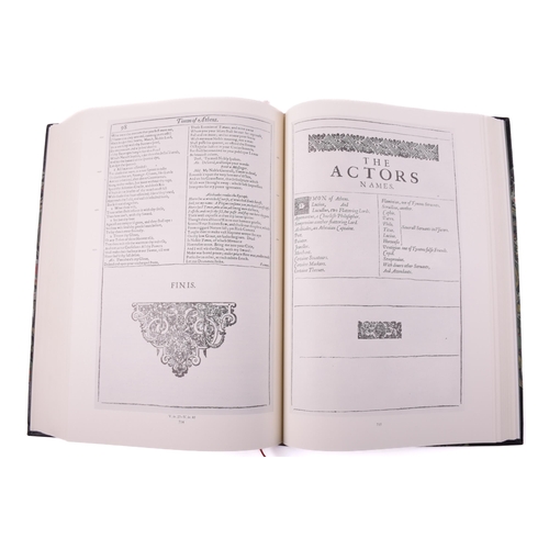 1259 - The Norton Facsimile of The First Folio of Shakespeare, prepared by Charlton Hinman, Second Edition,... 