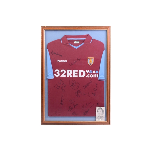 1310 - A collection of football memorabilia, comprising a Sir Geoff Hurst signed replica England football s... 