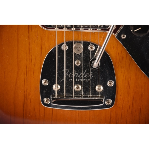 1317 - A Fender Jaguar electric guitar serial number MX15577113, being Mexican made and having three tone s... 