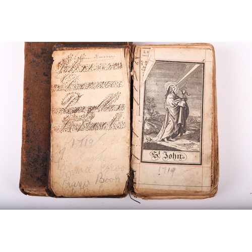 56 - 'The First Book of Notable Things', author not known, 18th century, lacking frontispiece, original b... 