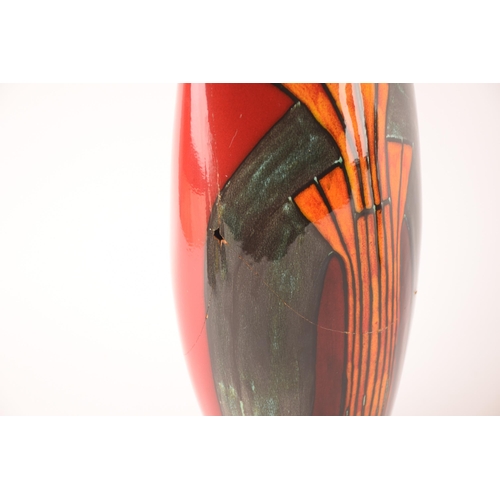 95 - Anita Harris; a collection of contemporary ceramics comprising two graduated vases of similar patter... 