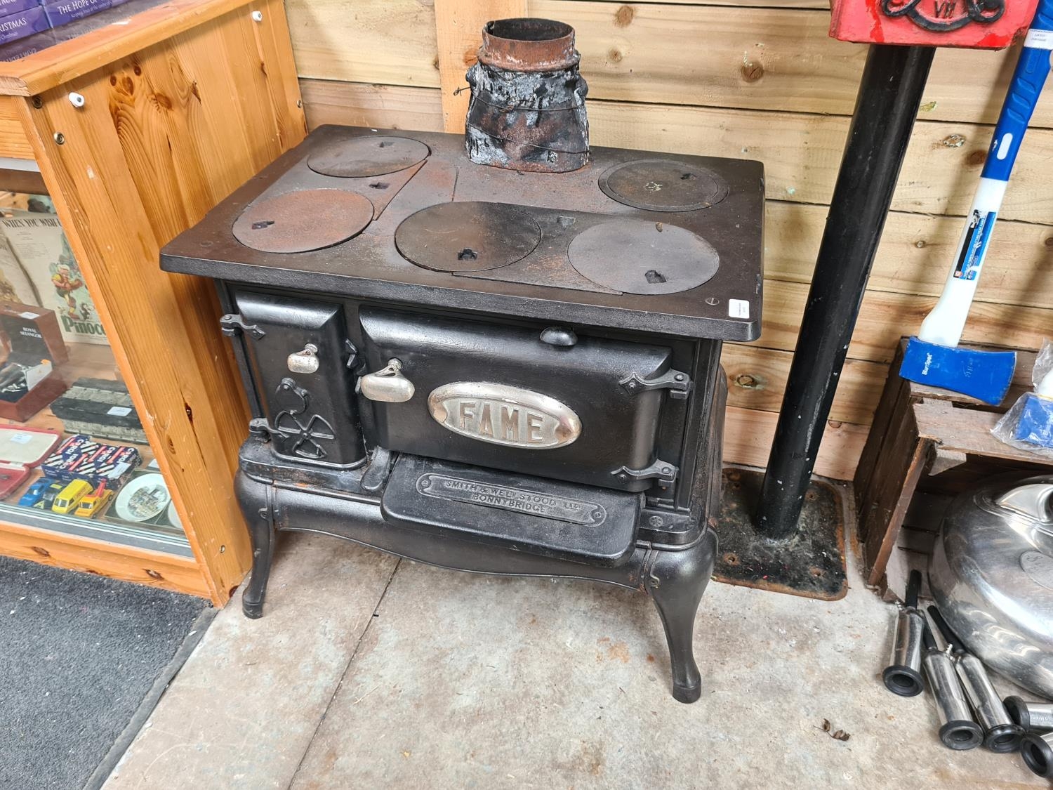 smith and wellstood ltd bonneybridge stove in vgc