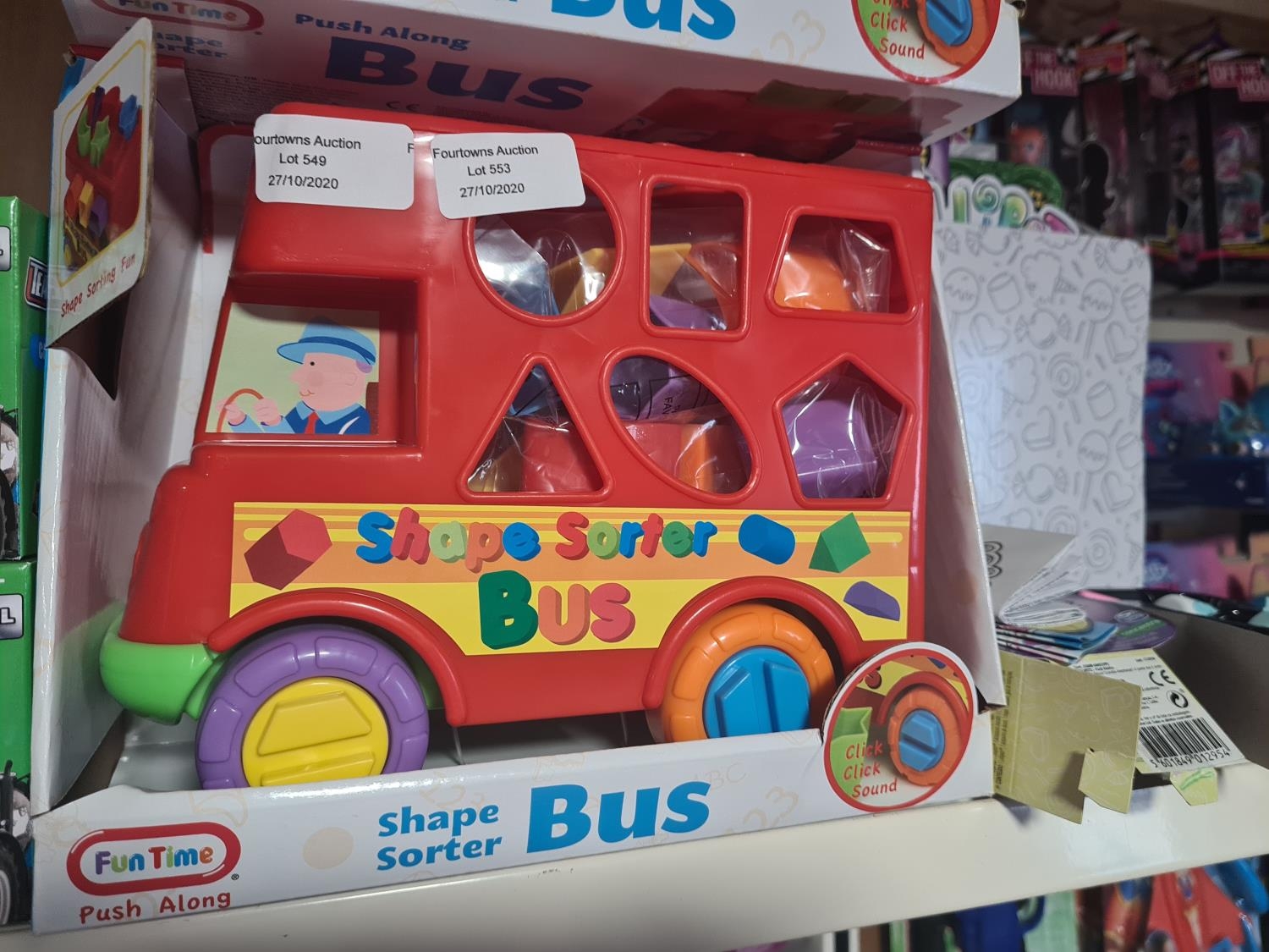 fun time shape sorter bus