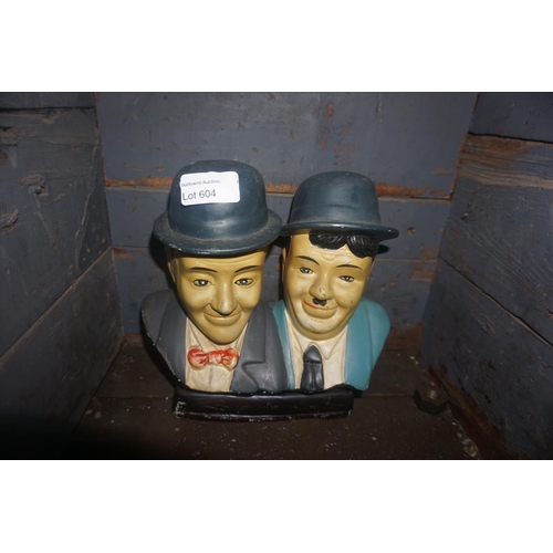 laurel and hardy ornament