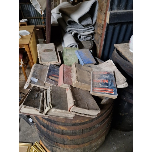 lot old school books