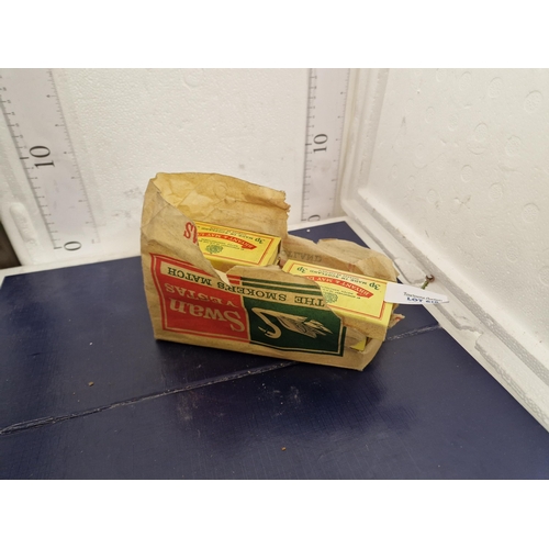 swan matches in orig pack