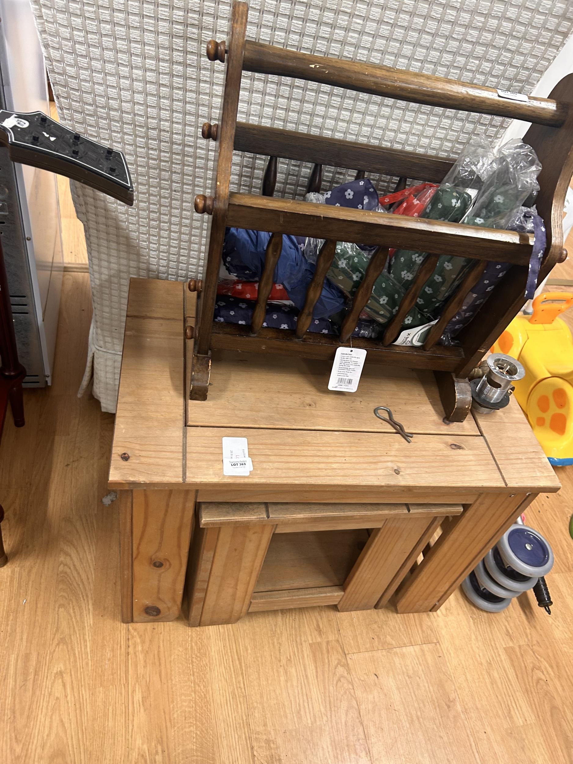 Mexican pine nest tables