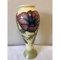 Moorcroft vase printed marked to base. 28cms h.