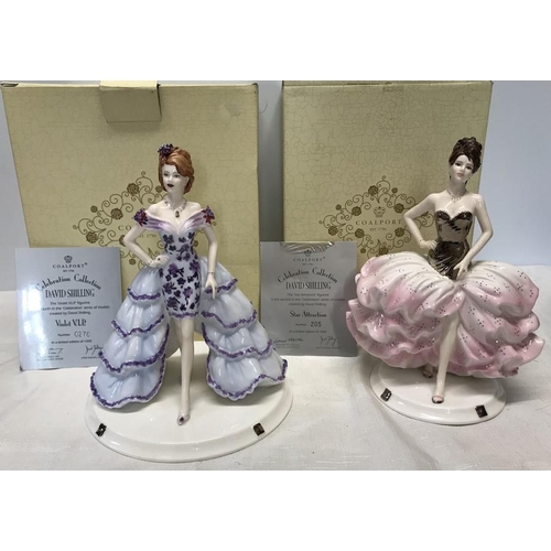 Coalport figurines Celebration Collection David Shilling