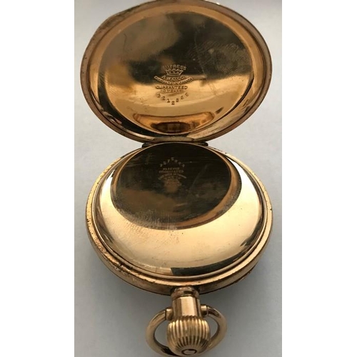 539 - Three pocket watched to include 2 silver cased T. Fattorini without glass, gold plated A.W.C co case... 