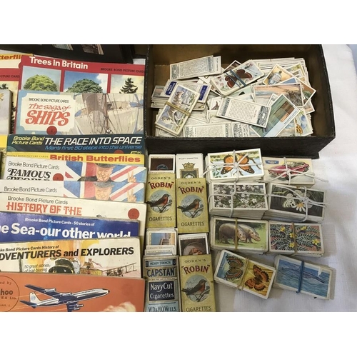 brooke bond cigarette cards Collection of Brooke Bond tea card albums, Wills cigarette cards, Weetabix  Asterix pop out cards, Ty