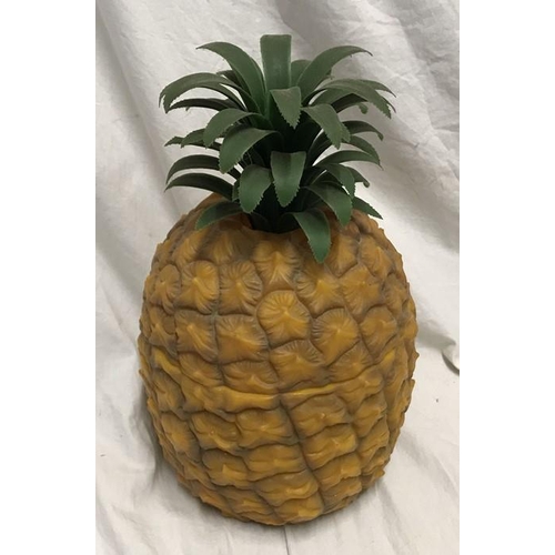 1166 - A 1970's pineapple ice bucket, 29cms approx.