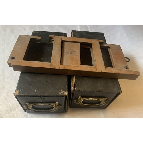 1224 - Magic lantern slides in cases to include Japan and its People, Our Colonies, London Views etc with t... 