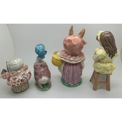 248 - Ceramics to include Beswick Goodnight choir (some a.f), Beswick ducks a/f, Beswick Beatrix Potters, ... 