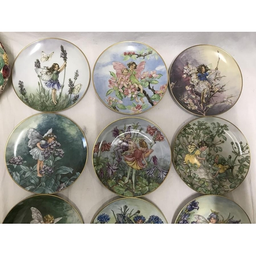 360 - Mixed lot. Villeroy and Boch Fairy series decorative plates 20cms w, Staffordshire Pottery J Wilkins... 