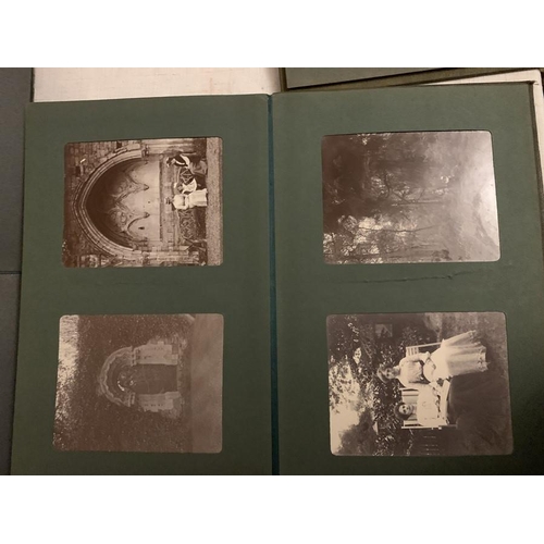 772 - Late 19th/early 20thC photographs in albums, depicting Holderness Hunt meets, portraits, Yorkshire S... 