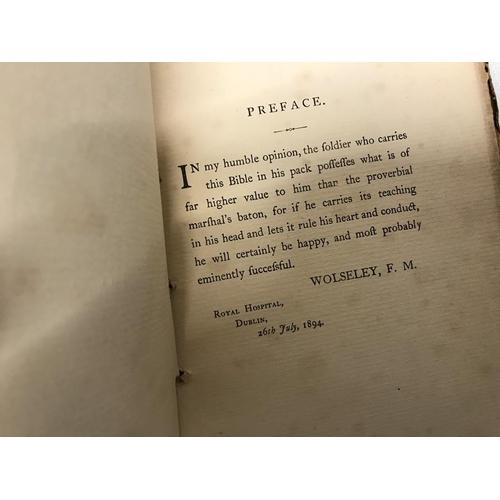 803 - Cromwell's Soldiers Bible, 1894 edition, reprint of 1643.