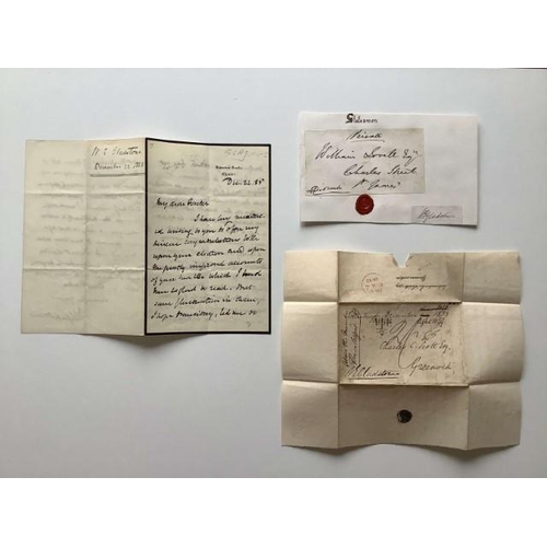 818 - A collection of 3 items relating to William.E.Gladstone (1809-1898), Prime Minister (4 Terms). Inclu... 