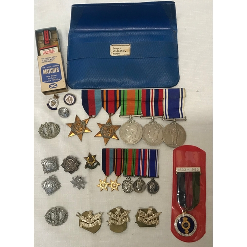 775A - World War II medals group of 4. The 39-45 Star, Burma Star, Defence and War medals and  Elizabeth II... 