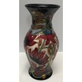 Moorcroft Delonix  Shirley Hayes design vase. 19.5cm h, circa 2002.
