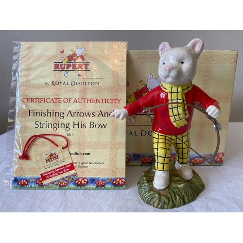 111 - A Royal Doulton Rupert The Bear figure 