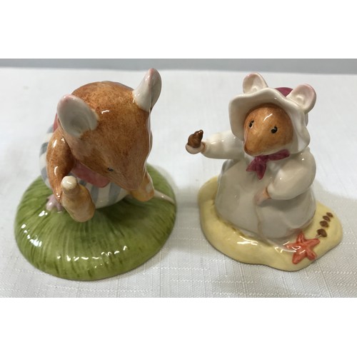 Six Royal Doulton Brambly Hedge figure groups - The