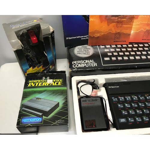 Sinclair ZX Spectrum 48K, boxed with games, accessories and 
