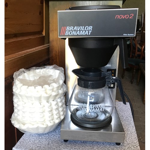 1546 - Bravilor Bonamat novo2 filter system coffee machine. 41 h x 21 w x 34cms d.