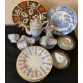 Ceramics to include Duchess china coffee service, early 19thC tea bowls and saucers, 6 Worcester Cha... 