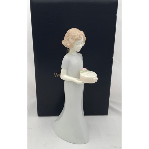 65 - Royal Worcester Moments figurine, Birthday Girl modelled by Richard Moore 2000. 19.5cms h with packa... 