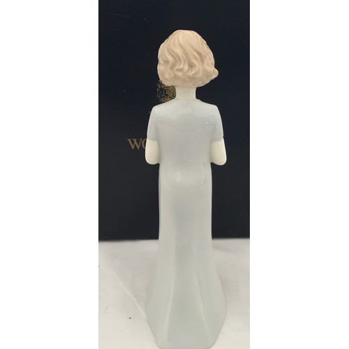 65 - Royal Worcester Moments figurine, Birthday Girl modelled by Richard Moore 2000. 19.5cms h with packa... 