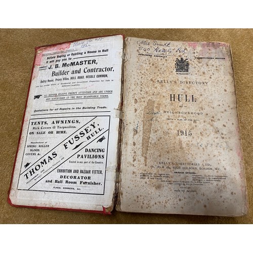 771 - A selection of 20 hard back books of various subjects to include: Kelly's Directory of Hull 1915, Th... 