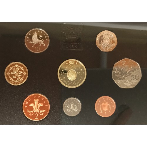 779 - Three boxed Royal Mint Proof coin collections to include 1994,1995 and a 1996 Deluxe proof set  for ... 