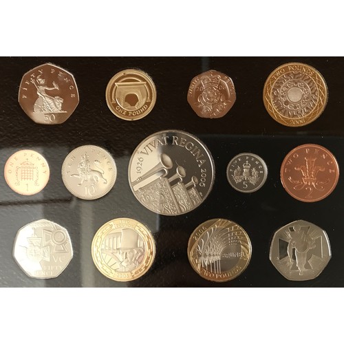 782 - Three boxed Royal Mint Proof Coin Collections to include 2005,2006 and 2007. All with original boxes... 