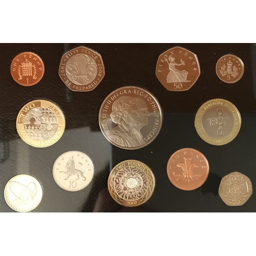 782 - Three boxed Royal Mint Proof Coin Collections to include 2005,2006 and 2007. All with original boxes... 