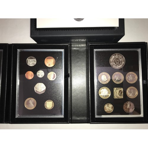 785 - Four boxed Royal Mint Coin Collections to include 2014, 2015, 2016 and 2017. All with certificates /... 