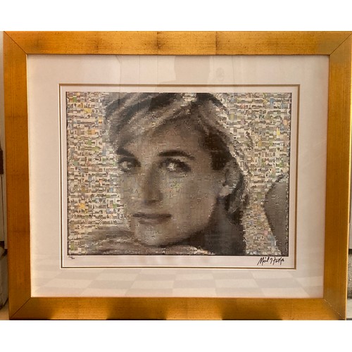 1281 - Neil J. Farkas (b. 1952) Limited Edition 262/850 Signed Seriolithograph 'Lady Di, 2005' Housed in co... 