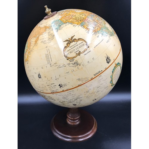 611 - A Replogle 12 inch diameter globe, World Classic Series approx 16 inch or 43cms h.