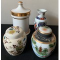 Ceramics to include Mason's Formosa pattern ginger jar, Portmeirion lidded  jar etc