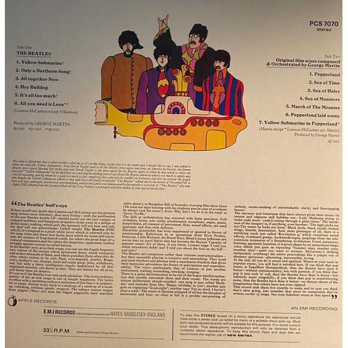 669 - The Beatles LP collection, 13 vinyl LPs with posters, blue presentation box. Parlaphone, facsimile s... 