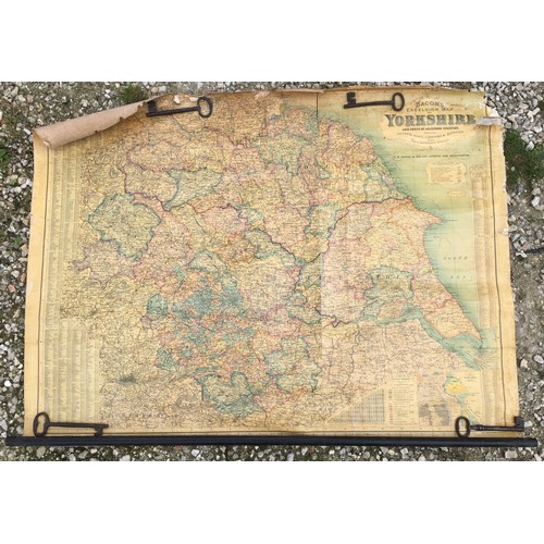 673A - A collection of 4 ordinate survey maps to include Etton, Dalton, South Dalton and Yorkshire 123 cms ... 