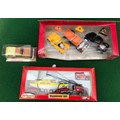 Lot containing Majorette metal diecast vehicles including a boxed set of three Hot-Rods and two othe... 