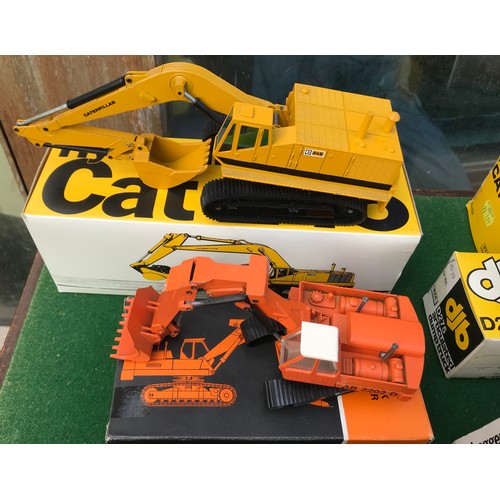 89 - A large collection of diecast toys of mostly NZG Models to include 160 Cat 245 Excavator, 223 Cat 95... 