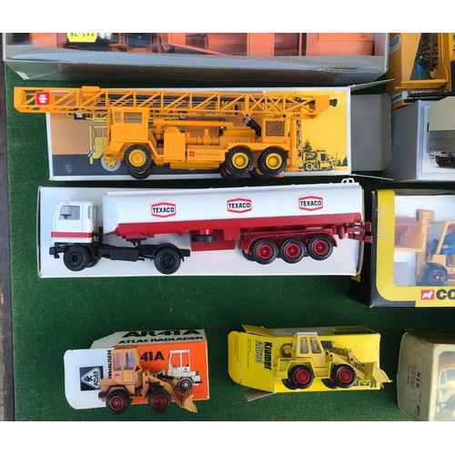 96 - Diecast models to include Britains 9533 Log Transporter, Joal Compact 230 Volvo BM 6300, 191 Kramer ... 