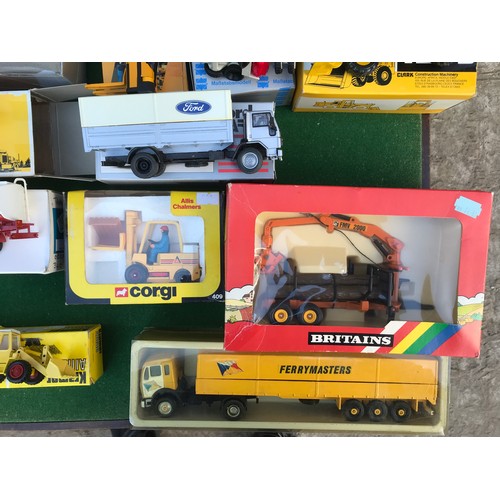 96 - Diecast models to include Britains 9533 Log Transporter, Joal Compact 230 Volvo BM 6300, 191 Kramer ... 